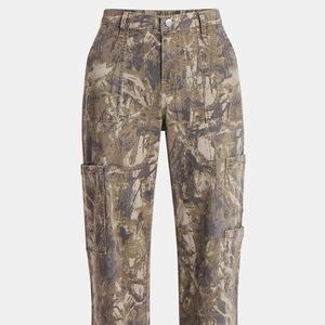 No Boundaries Women’s Wide Leg Cargo Pants